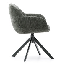 Meriden Chenille Swivel Armchair